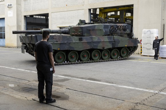 Un Leopard 2.