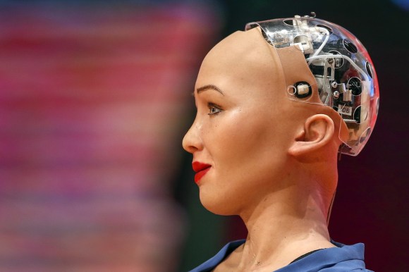 Sofia, il primo androide presentato nel 2018.