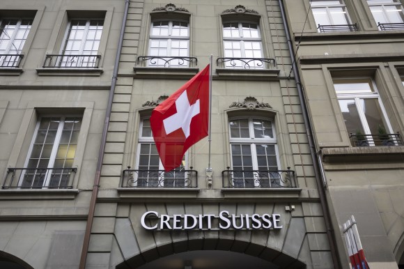 Facciata del Credit Suisse