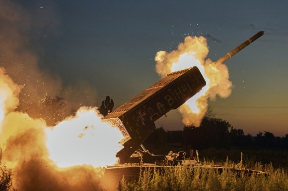 MIssili lanciati nel conflitto ucraino