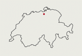 Posizione Buchs, nel centro nord della Svizzera