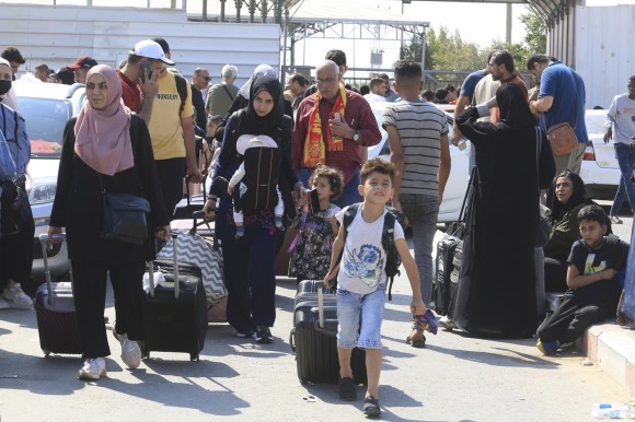 Il valico di Rafah che divide Editto dalla Striscia di Gaza.