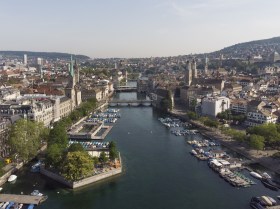 La città di Zurigo.